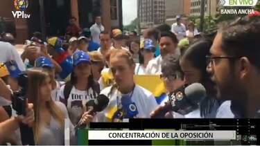Venezuela: Oposición marcha contra la represión policial