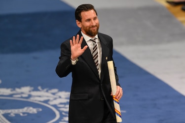 Messi añade el Premio Princesa de Asturias de los Deportes a su vitrina de trofeos