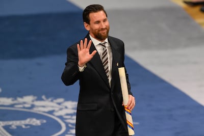 Messi añade el Premio Princesa de Asturias de los Deportes a su vitrina de trofeos