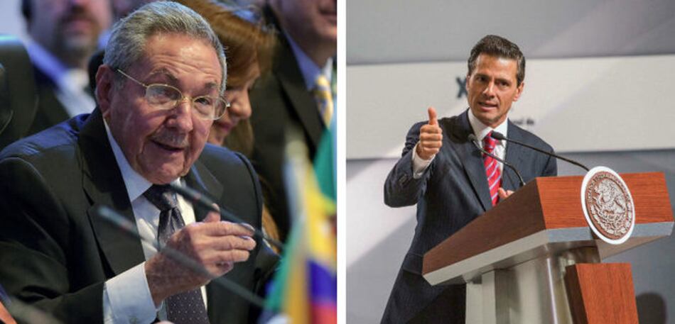 Raúl Castro llega a México tras largo distanciamiento