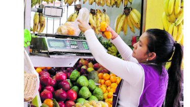 Reducen proyección de inflación para Perú