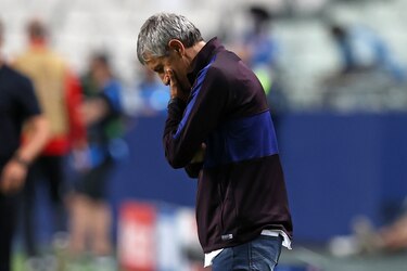 El Barcelona despide a Setién e inicia su reconstrucción
