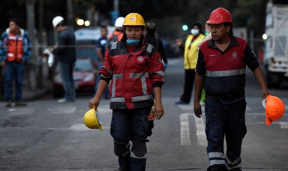 México comienza el cuarto día de rescates tras el sismo de 7.1 grados