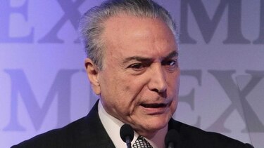 Justicia investiga el origen de un cheque de la campaña de Michel Temer