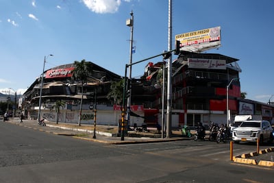 Una carnicería derrumbada, un problema de salud pública sin atender en barrio de Pereira