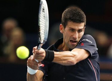 Tenis: Djokovic se estrena con victoria en torneo de París
