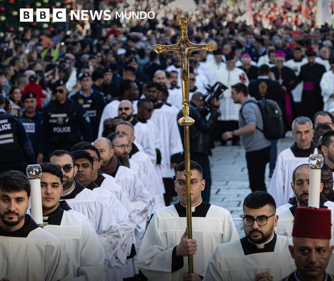 Belén reanuda sus festejos navideños tras años opacados por la guerra en Gaza