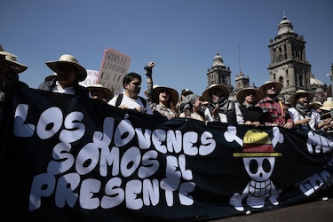 La protesta de la ‘Generación Z’ en Ciudad de México termina con disturbios en el Zócalo