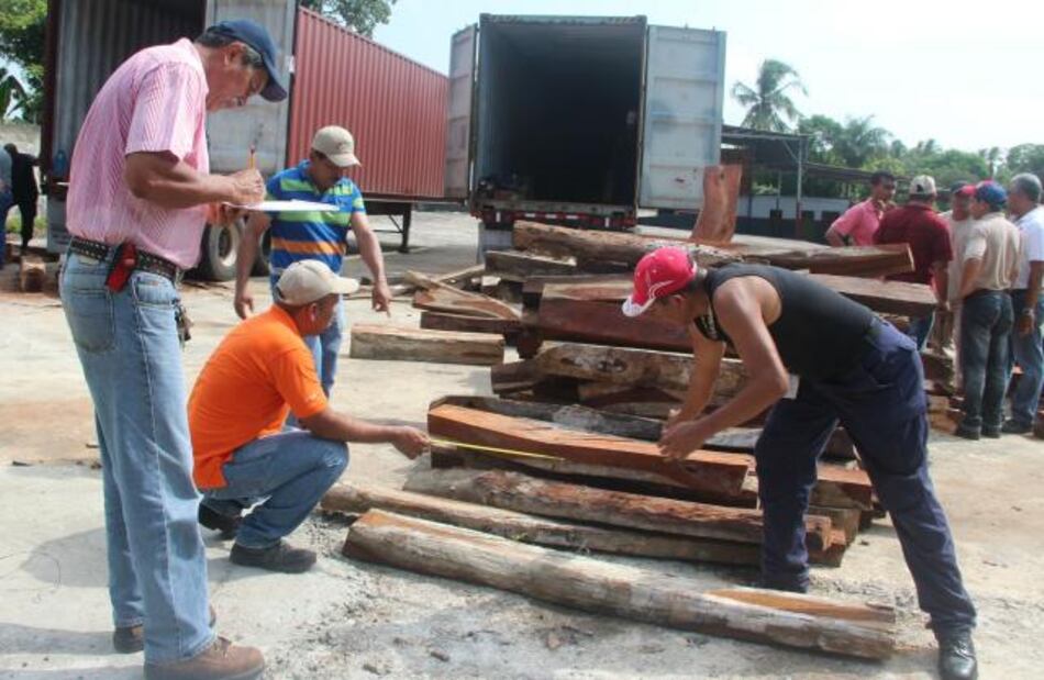 Anam se incauta de madera en La Chorrera