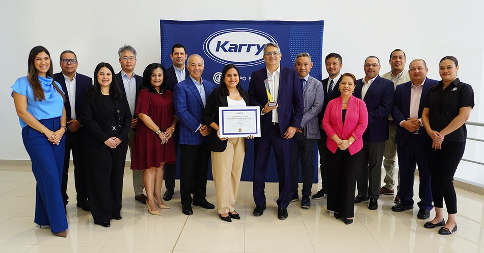 Reconocimiento global para Panamá: Grupo Silaba es premiado por su liderazgo con Karry
