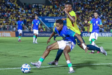 Brasil golea a Chile y mantuvo su favoritismo en el Sudamericano Sub-17
