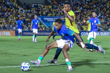 Brasil golea a Chile y mantuvo su favoritismo en el Sudamericano Sub-17