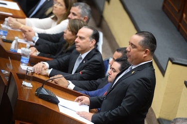 Diputado Castillero no menciona en su discurso el retiro de las reformas constitucionales
