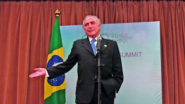 Temer brinda apoyo a ministro de Hacienda