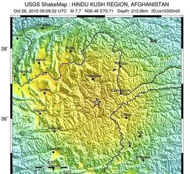 Al menos 70 muertos en sismo que remece el sur de Asia