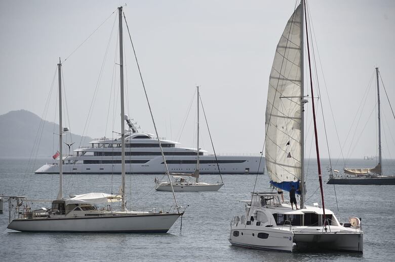 El yate del fundador de Alibaba está en Panamá