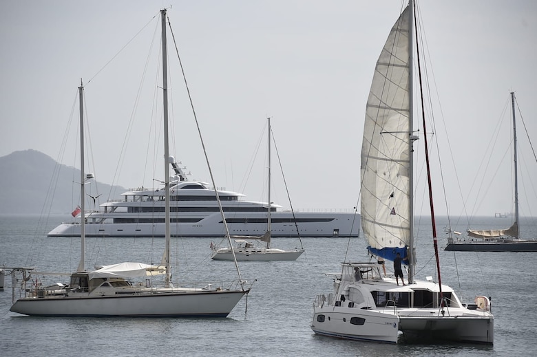 El yate del fundador de Alibaba está en Panamá