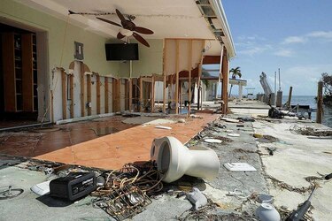 Autoridades calculan destrucción del 25% de casas en los Cayos