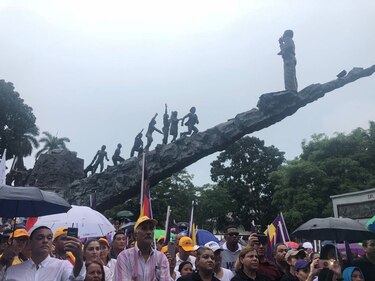 Alcalde José Isabel Blandón presenta su precandidatura presidencial