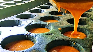 Raspadura, miel de caña y guarapo