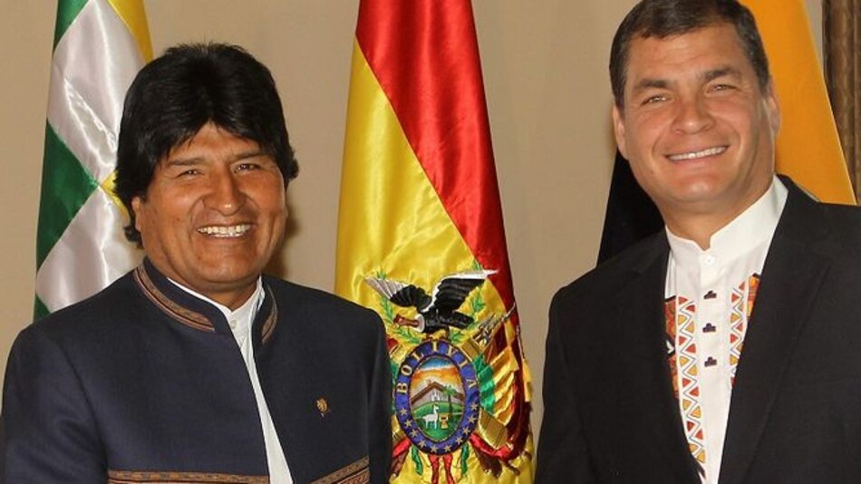 Correa se suma a Morales en foro alternativo a Cumbre de las Américas