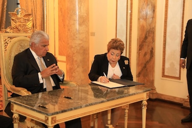 Gisela Agurto y Carlos Villalobos toman posesión como magistrados de la Corte Suprema de Justicia