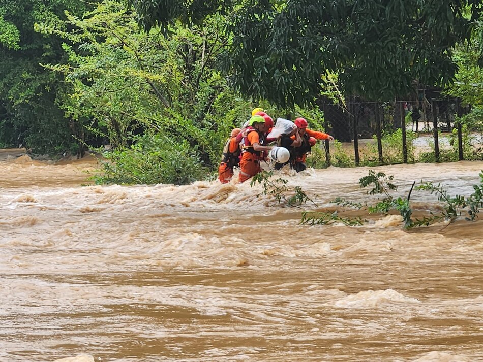 Huracán Melissa: declaran alerta roja por lluvias en Chiriquí, Veraguas y Los Santos