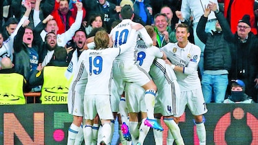Real Madrid y Bayern ganaron