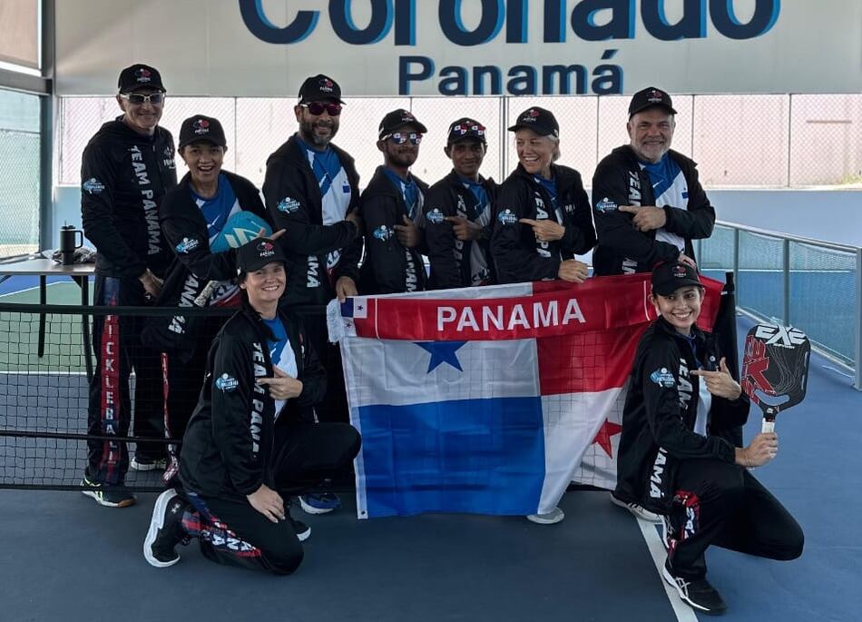 Panamá compite en la Copa Mundial de Pickleball 2023 en Lima