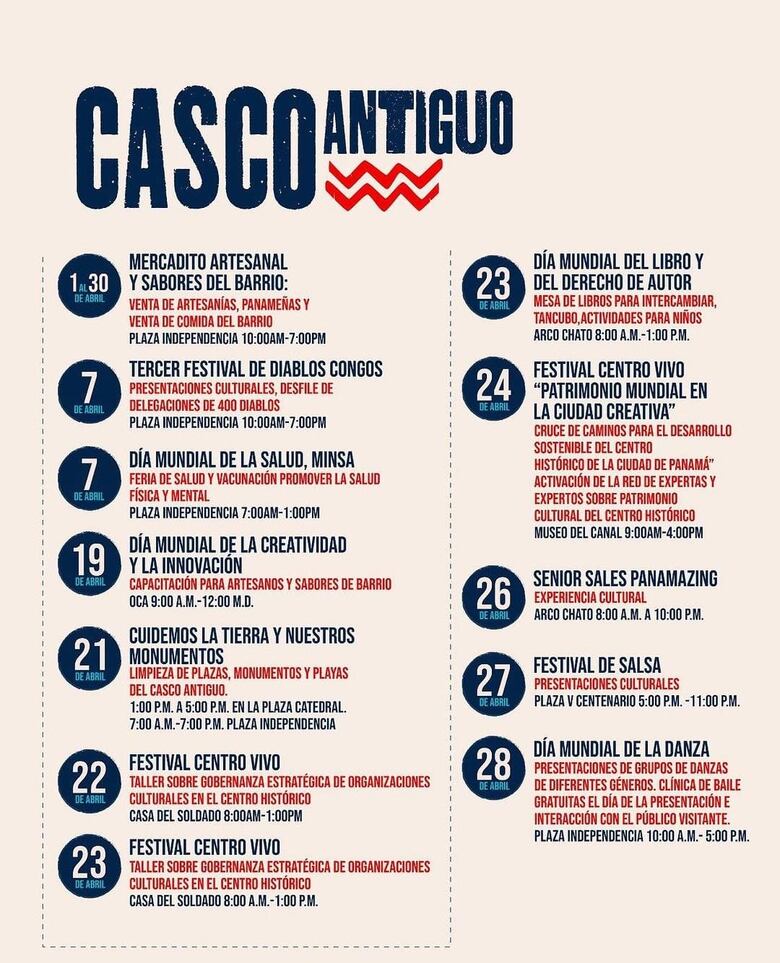 Agenda cultural: variedad de eventos en Panamá