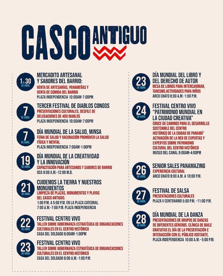 Agenda cultural: variedad de eventos en Panamá