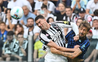  Vlahovic resucita a la Juventus con una abultado empate con el  Dortmund  