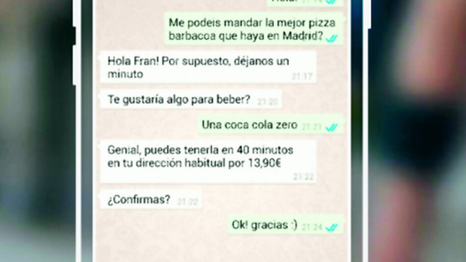 Yexir, mayordomo virtual vía Whatsapp