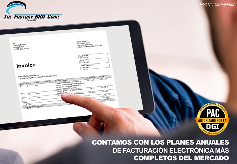 ¿Sabías que tienes hasta el 31 de octubre para realizar el cambio a factura electrónica si gestionas ventas al estado? The Factory HKA Panamá te brindará el mejor asesoramiento en este proceso