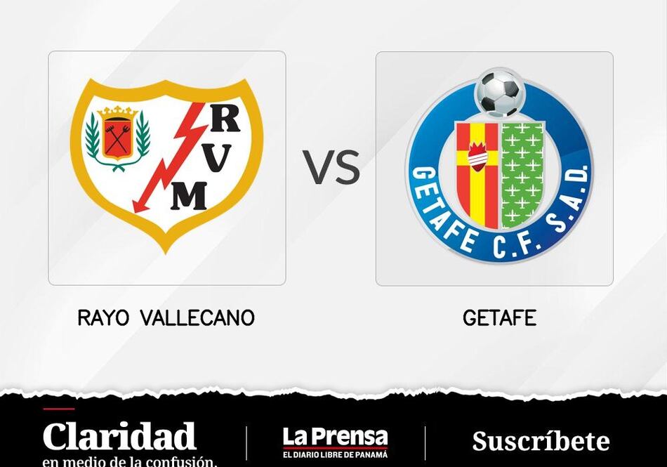 Rayo Vallecano busca sumar puntos ante Getafe tras detener la racha ganadora