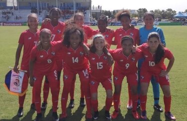 Equipo femenino Sub-15 de Panamá empata ante Costa Rica