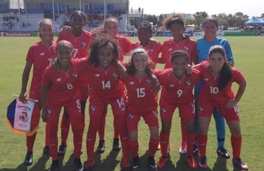 Equipo femenino Sub-15 de Panamá empata ante Costa Rica