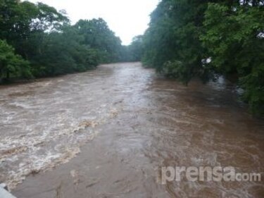 Lluvias en Chiriquí provocan crecidas de ríos