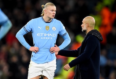 Haaland sufre una lesión menor a diez días del Real Madrid