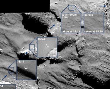 El cometa 67/P Churyumov-Gerasimenko tiene moléculas