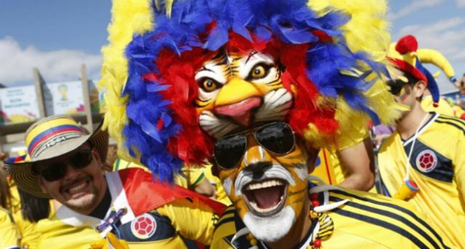 Colombia invade el Mineirao