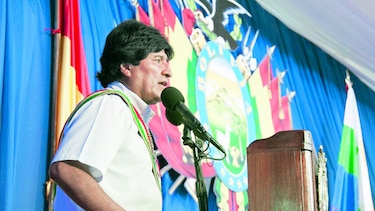 Evo Morales denuncia una ‘guerra sucia’ contra el MAS tras el robo de su teléfono