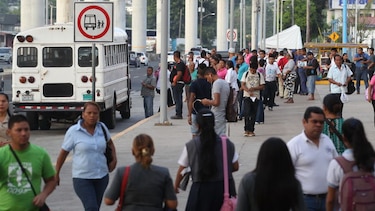 Paro de transporte afecta a miles de personas en Panamá Oeste y San Miguelito