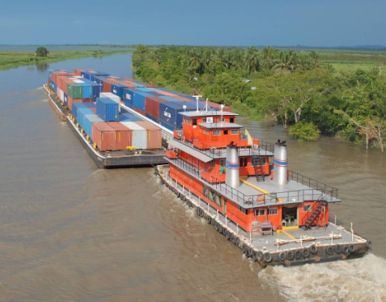 Bajando el Magdalena vendiendo cemento en el verano de 1970
