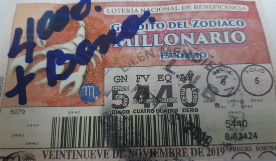 En Coclé se vendió el billete ganador del Gordito Millonario