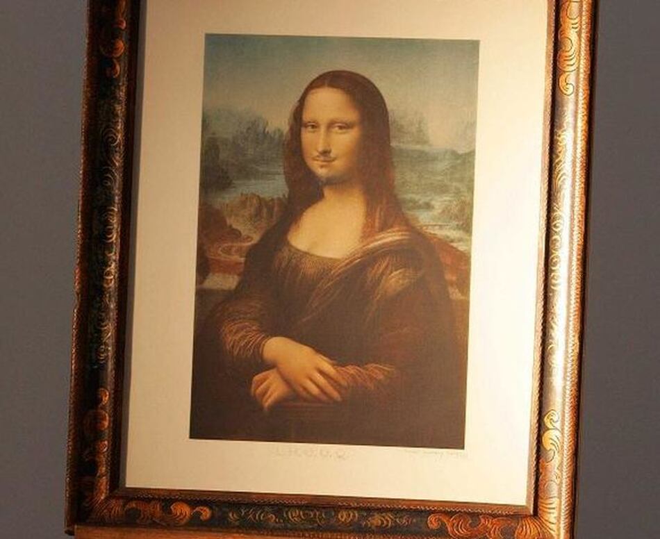 Una Gioconda con bigotes de Duchamp subastada por 750 mil dólares
