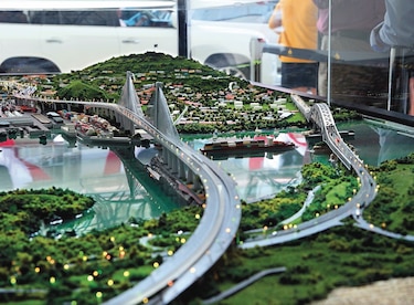 Recorrido de un puente sin financiamiento