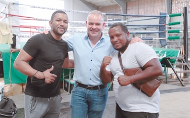 Boxeo, amigos y una promesa
