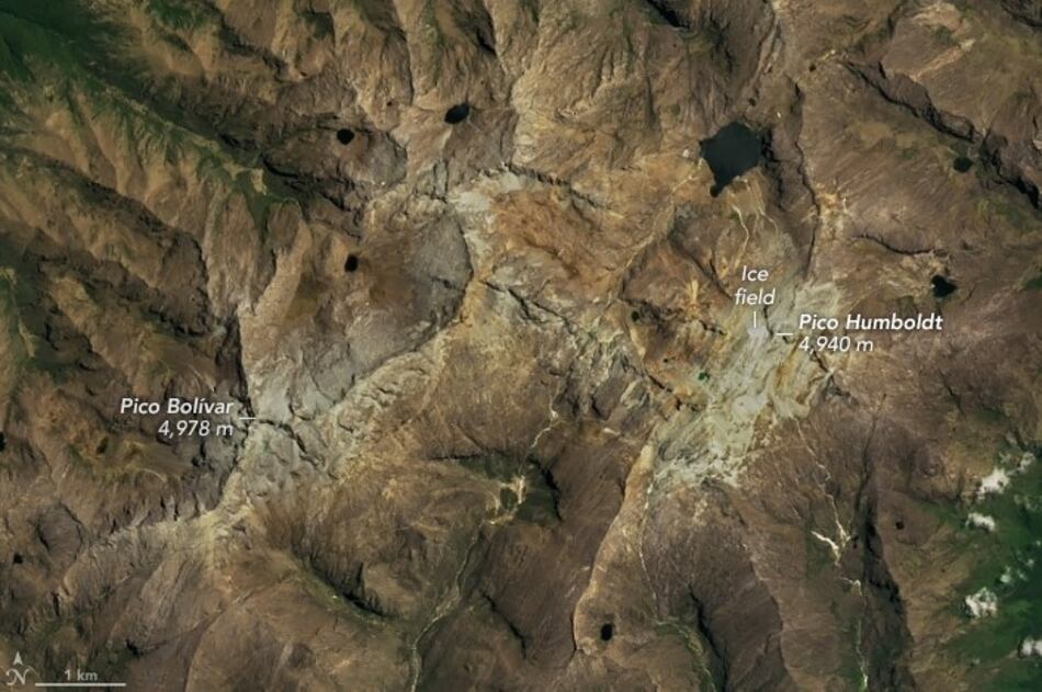 El último glaciar de Venezuela ha desaparecido