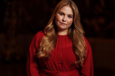 Reaparece en público la princesa Amalia de Países Bajos